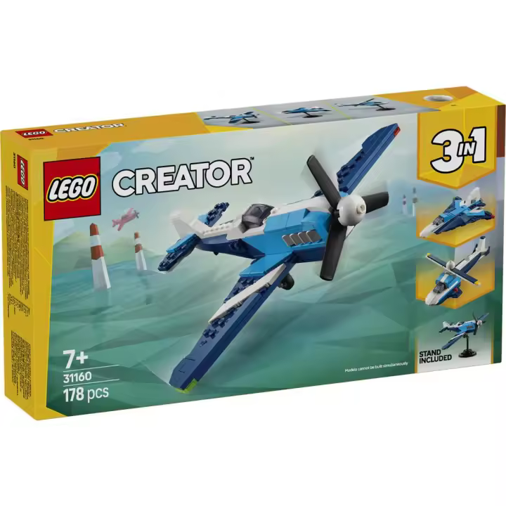Lego Creator 3 en 1 Aeronave: Avión de Carreras Lego creator LEGO - 1