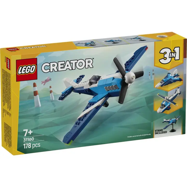 Lego Creator 3 en 1 Aeronave: Avión de Carreras Lego creator LEGO - 1