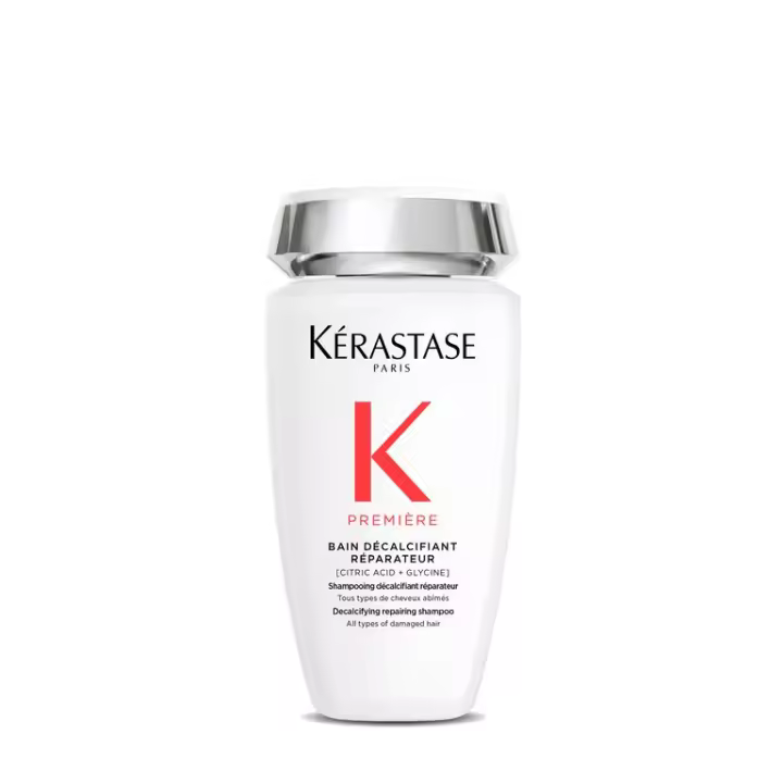 Champú Kérastase Bain Décalcifiant Réparateur. Champú - reparador - fortalecedor - elimina la sobredosis de calcio - cabello dañado. - 1