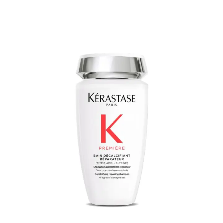 Champú Kérastase Bain Décalcifiant Réparateur. Champú - reparador - fortalecedor - elimina la sobredosis de calcio - cabello dañado. - 1