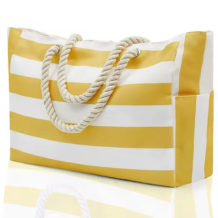 Bolsas de Playa para Mujeres, Gran Bolsa de Playa impermeable with Cremallera - 1