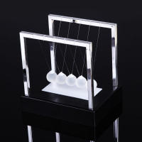Juguete Educativo De Escritorio Newton's Cradle Regalo Para El Desarrollo Temprano Con Bolas De Metal Y Plástico Estilo Moderno - details 9
