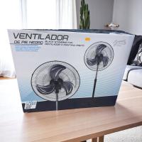 Ventilador de Pie 45 cm 60W 3 Velocidades Oscilante | Aspas de Aluminio | Altura Ajustable hasta 170 cm  - Gerimport - details 4