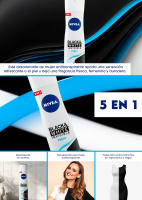 NIVEA Pack ahorro - Desodorante en spray Black & White Invisible Fresh 200ml x 6 unidades - details 0