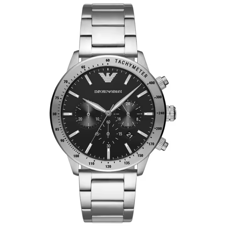 Emporio Armani Reloj hombre AR11241, Incluye Caja Original, Diámetro: 43MM - 1