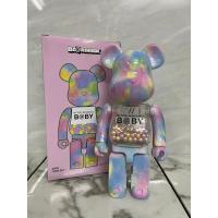 Bearbrick 400% Oso Violento De Bloques De Construcción Muñeca Articulada Decoración De Anillo Juguete Para Regalos - details 4