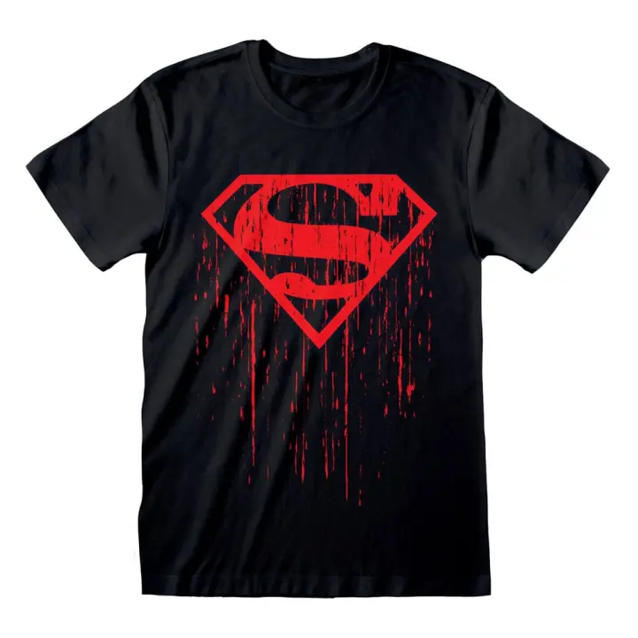 Superman camiseta dripping symbol  talla s - 1