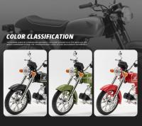 Honda JiaLing JH-70 Motocicleta De Escala 1/12 Para Niños Juguetes De Aleación De Metal Con Música Y Luz Absorción De Choque Clásica Regalo Ideal Para Coleccionistas - details 1