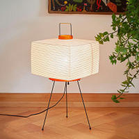Lámpara De Mesa Akari Noguchi Japonesa Diseño Impreso En Papel De Arroz Decoración Para Escritorio Dormitorio Luz Suave Y Ambiente - details 0
