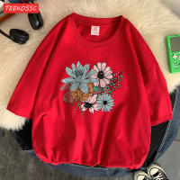 Camiseta De Hombre Con Estampado De Flores En Primavera Camiseta Gráfica Divertida De Alta Calidad Para Exterior Camisetas Casuales De Algodón Manga Corta Para Verano - details 30