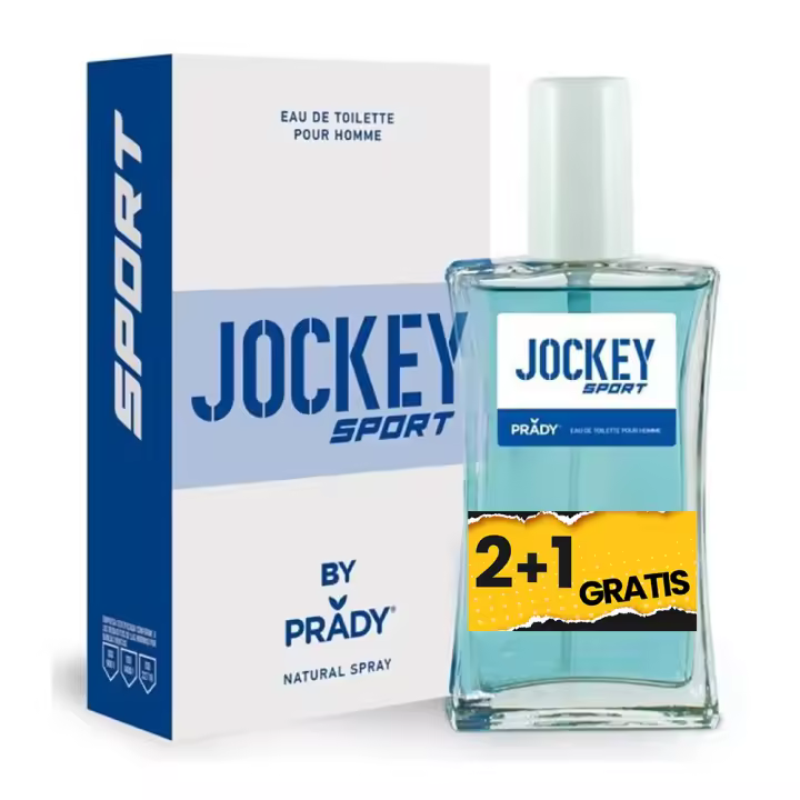 3 UNIDADES (2+1 Gratis) JOCKEY SPORT BLUE Eau de Toilette para hombre 90ml Prady Fragancia inspirada en otros perfumes Pour Homme Colonia - 1