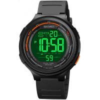 Reloj deportivo digital con luz LED para hombre y mujer, luminoso, electrónico, con cuenta atrás, resistente al agua - details 5