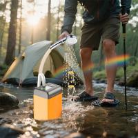 Sistema de Ducha Outdoor 7800mAh - Presión Ajustable, ABS Resistente, Funciona hasta 60 Min, Ideal para Camping y Excursiones - details 5