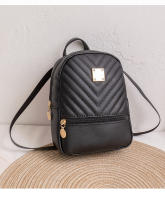 Mochila Mini De Moda Para Mujer En Color Sólido PU Pequeña Bolsos Escolares Para Niñas Bolsas De Viaje Al Aire Libre - details 2
