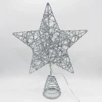 Estrella LED Para Árbol De Navidad Toppers Operada Por Batería Decoración De Fiesta En Sala Luz De Año Nuevo - details 14