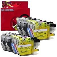 Brother LC3219XL pack 10 tintas Compatible LC3219XLBK LC3219XLC LC3219XLM LC3219XLY - details 2