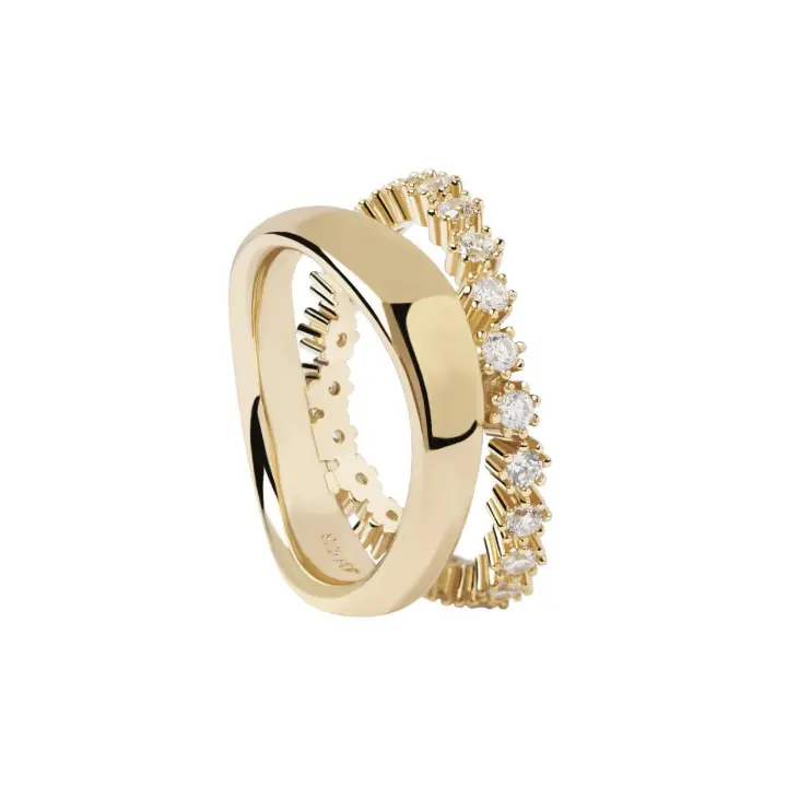 Anillo PdPaola Motion Gold AN01-463-14 - 1