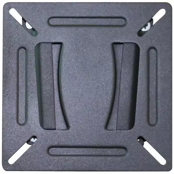 FGNS Soporte de pared universal fijo para monitores o televisores LED, OLED, LCD, Plasma de 10" hasta 26", max. 15Kg, VESA 100X100, Negro - 1