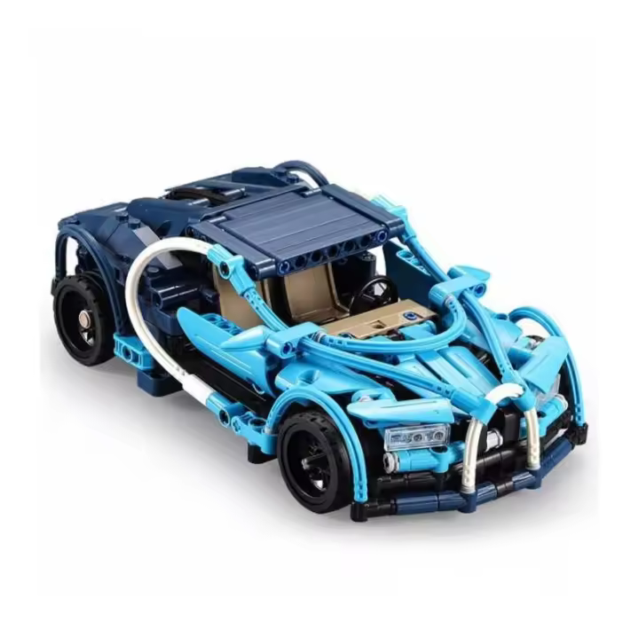 COCHE BLUE PHANTOM 6 EN 1 609 PIEZAS DE DEQUBE - 1