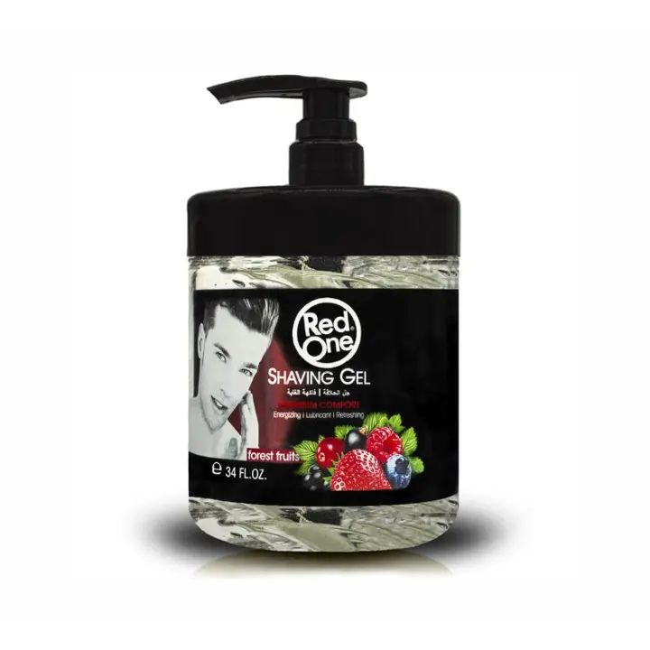 RED ONE Gel de afeitado Face Refresh FOREST FRUITS 1000ml - 1