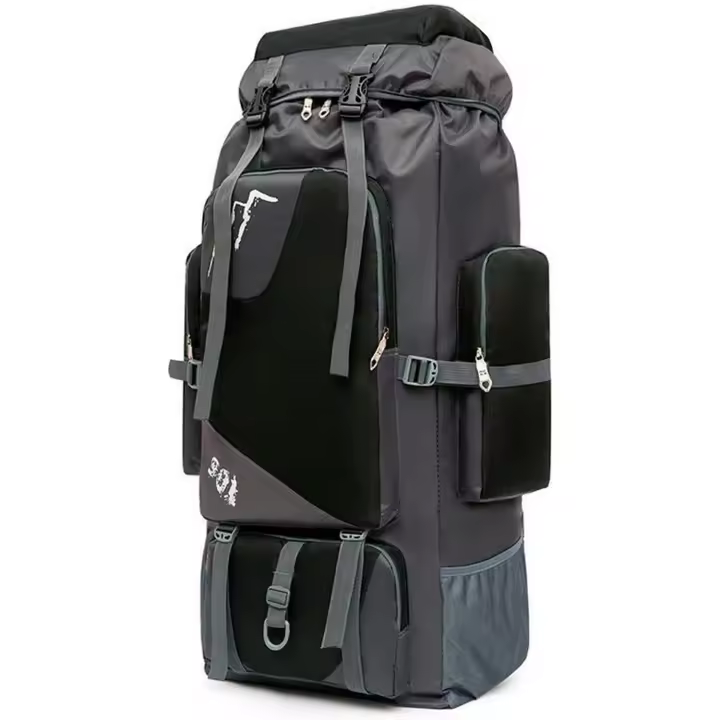 90L Mochila de senderismo ligera Mochila de trekking y resistente al agua,mochila de deporte al aire libre,bolsa de viaje para escalar,acampar,viajar，Ripstop e impermeable - 1