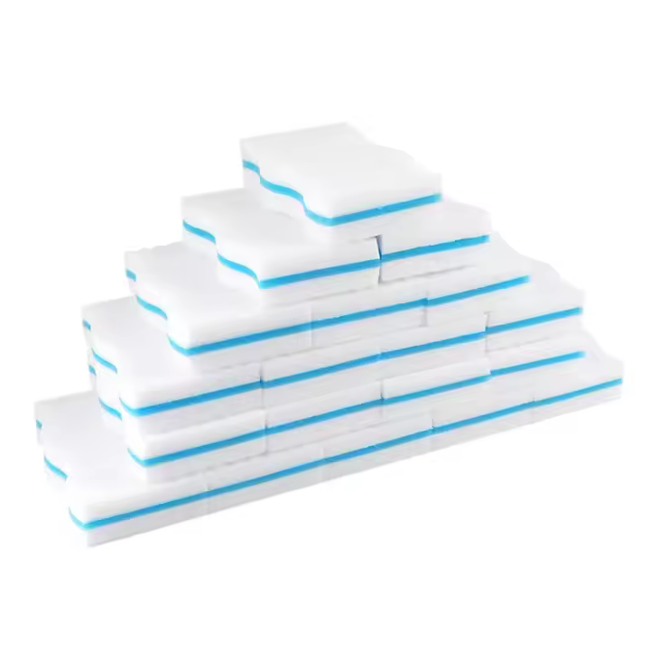 Esponja Mágica De Limpieza Tríplice Compresión Melamina Alta Densidad Para Cocina Oficina Baño Pads De Limpieza Ambientalmente Amigable - 1
