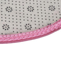 Carpet De Forma De Corazón Suave Y Cómoda Para Dormitorio Y Baño Absorbe Agua Sin Pelos Productos Domésticos No Caen - details 35