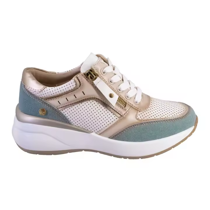 XTI 142578 Zapatillas casual de mujer azul jeans 524 - 1