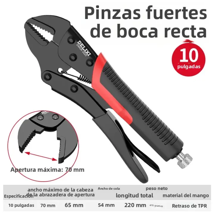 Aguja De Presión Universal Multifuncional Industrial Grado Manual Herramienta De Abrazadera Fija Para Electrónica DIY - 1