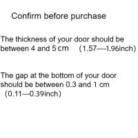 1pc Tira De Sellado Para Puerta EVA 93cm Aislante De Ruido Y Viento Preservación Del Calor Y Protección Contra Polvo Para Puerta Y Ventana - details 5