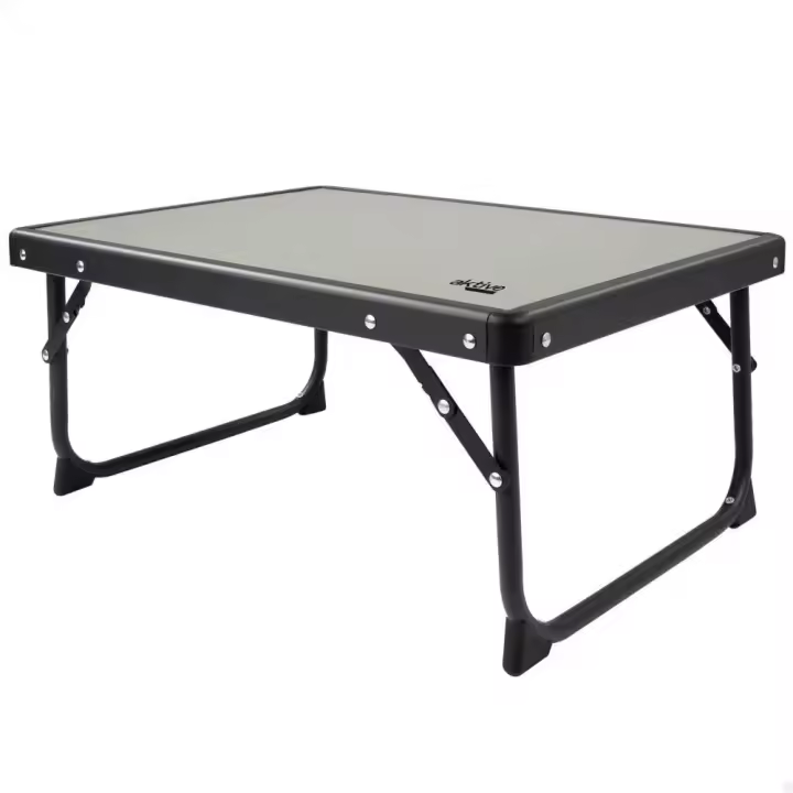 Aktive Mesa Plegable Para Camping Plateado - 1