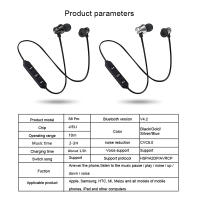 Auriculares inalámbricos con Bluetooth y micrófono, audífonos intrauditivos deportivos estéreo para música - details 7