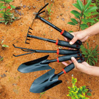 Shovel/Hoe/Rake De Hierro Multifuncional Para Jardinería Herramienta De Plantación Doble Cara Para Rascar Plantar Y Transplantar - details 3