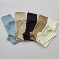 Leggings Deportivos De Alta Calidad Para Mujer Cintura Alta Yoga Leggings Suaves Transpirables Tights De Fitness Gimnasio Pantalones Elásticos - details 2