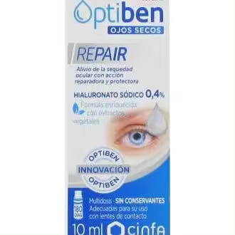 Optiben Ojos Secos Repair Multidosis, 10 Ml - 1