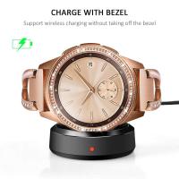 Carcasa De Protección Para Samsung Galaxy Watch4 5 6 7 Con Borde Decorativo De Diamante Accesorios De Bumper Metálico Para Reloj - details 3