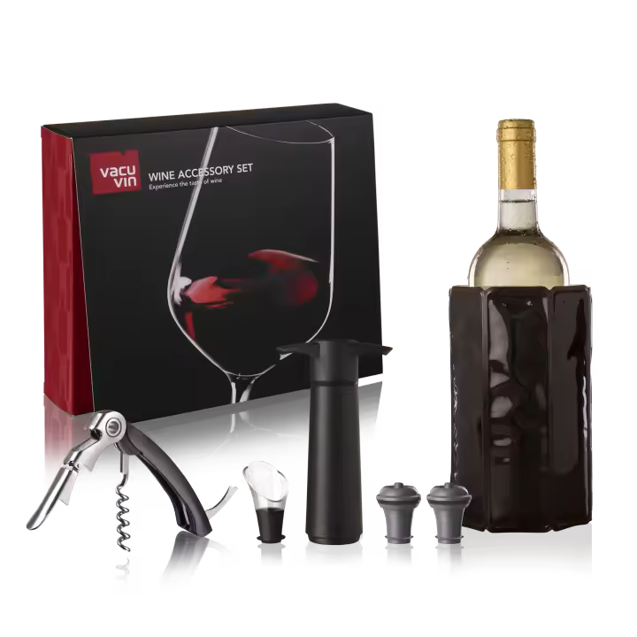 Vacu Vin Set de accesorios de vino, estuche - 1