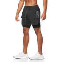 Shorts Deportivos Para Hombre 2 En 1 Running Bottoms De Playa Fitness Entrenamiento Verano Shorts De Correr - details 7