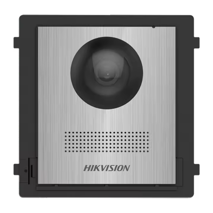 Videoportero IP de acero inoxidable - Cámara 2 Mpx | Sin botón - Audio bidireccional - App móvil a través de monitor - Apto para exterior IP65 - Montaje modular | PoE - 1