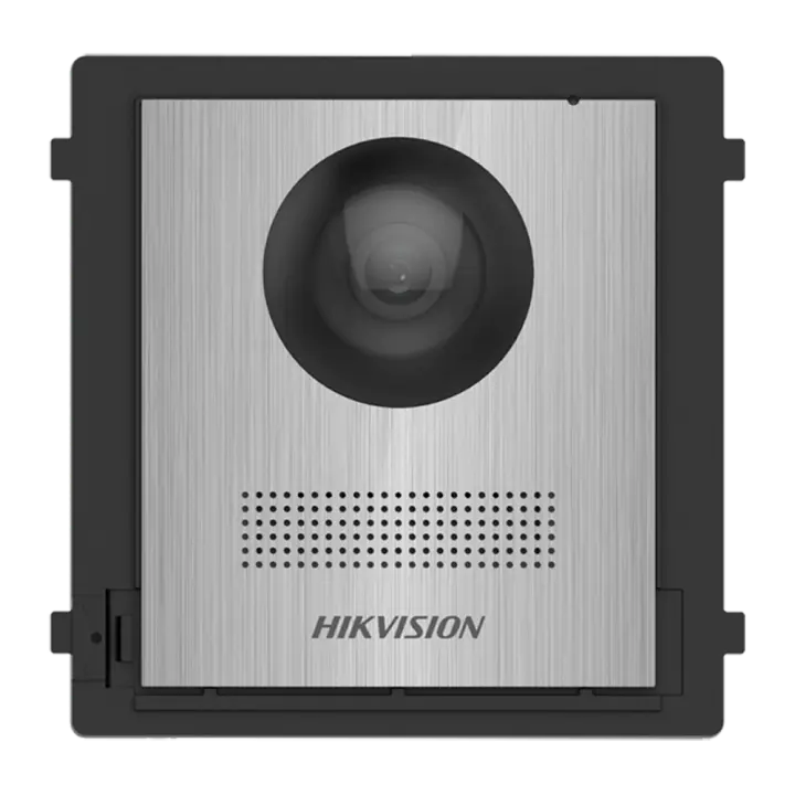 Videoportero IP de acero inoxidable - Cámara 2 Mpx | Sin botón - Audio bidireccional - App móvil a través de monitor - Apto para exterior IP65 - Montaje modular | PoE - 1