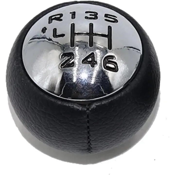 Aplicable Pomo Palanca Cambios para Experto para Citroen para Jumpy para Fiat para Ulysse 2004 2005 2006 2007 Pomo De Palanca De Cambios Manual De Coche para Peugeot 807 (Color : 6 Velocidad) - 1