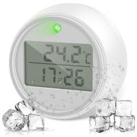 Termómetro De Baño Con Timer Impermeable Pequeño Y Flotante Para Agua Caliente Y Fría Pantalla Clara Con Luz Destellante - details 5