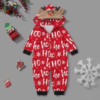 Mono con capucha de Navidad Pijamas Elk Loungewear Trajes, Conjuntos a juego de Navidad familiar - details 2