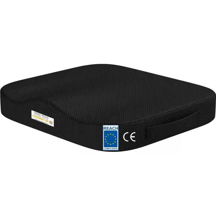 AIMO Cojín Ortopédico y Anatómico para Silla de Ruedas - Alivio del Dolor de Espalda y Postura Saludable - 1