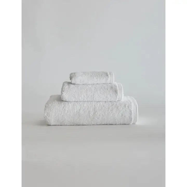 SANCARLOS OCEAN  - TOALLA RIZO LISO - 100% ALGODÓN - 550 gr/m2 - resistente y absorbente - 1