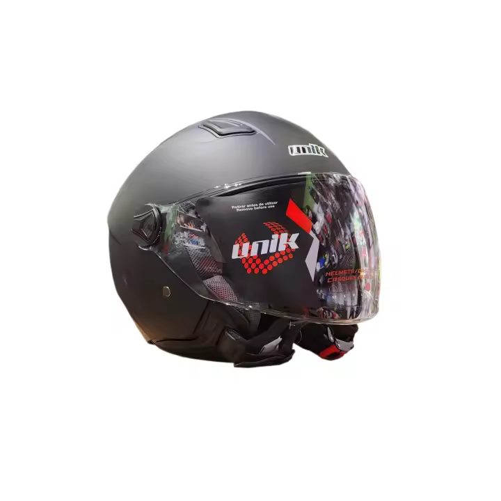 Casco Jet Unik Astro Negro Mate ECE 22.06 - 1