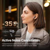SoundPEATS T3 Pro Auriculares Inalámbricos – Bluetooth 5.4 con Cancelación Activa de Ruido, 4 Micrófonos, Controladores de 12 mm y Conexión Multipunto - details 0
