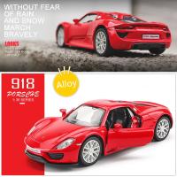 Coche De Juguete Porsche 918 Sport De 1:36 En Metal Modelo De Colección Alta Similitud Regalo Para Niños Vehículo De Juguete A37 - details 9