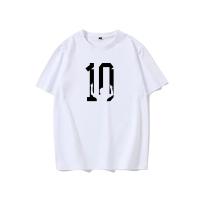 Camiseta De Messi Impresión Deportiva Con Estampado Del Perímetro De Fútbol Paris Barcelona Argentina Top Corto Para Equipo - details 6
