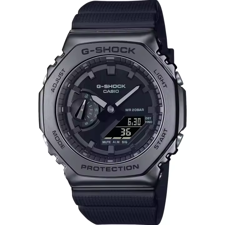 Reloj de pulsera CASIO G-Shock - GM-2100BB-1AER correa color: Negro Dial Negro Hombre - 1